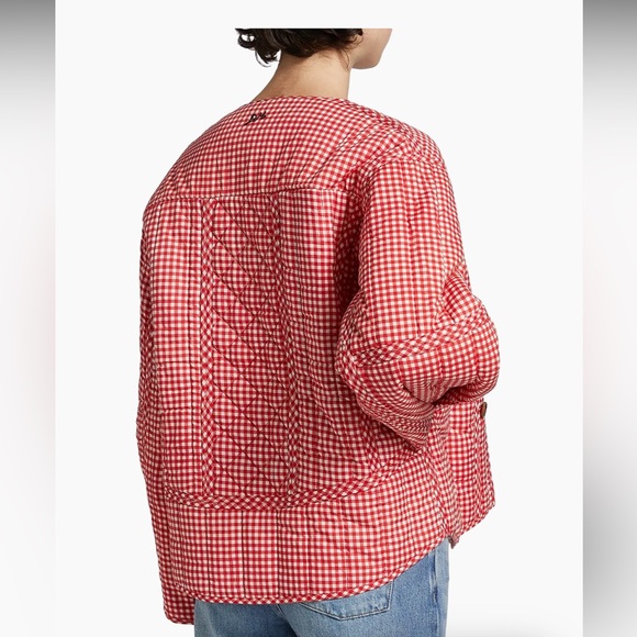 NWT Damson Madder - Macy Reversible Cotton Quilted Jacket - Picture 6 of 12